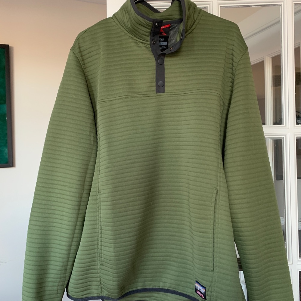 Snap Front Pullover